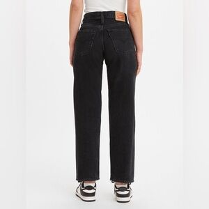 Levi's Women's Black 94 baggy Jeans